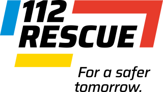 Logo of the 112 RESCUE event 2024, the fire safety, rescue and civil defense trade show